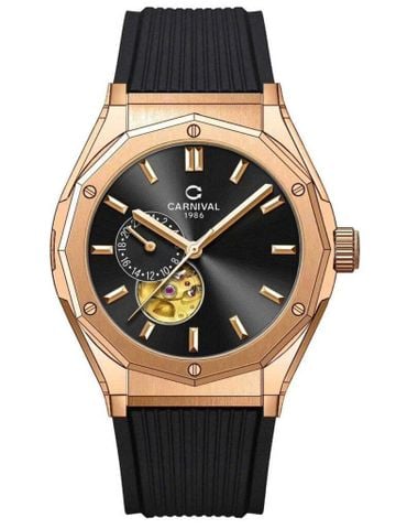 Carnival Automatic 8189G-VH-DCS-D (40mm) – Đồng hồ nam cơ thanh lịch, mặt số sang trọng