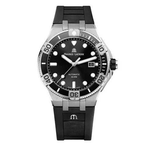 Maurice Lacroix AIKON Venturer Automatic 43mm  Ref: AI6058-SS001-330-1 – Black Dial – Swiss Made