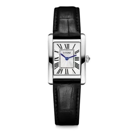 Titoni Mademoiselle TQ42924 S-STB-730 – Nữ – Quartz (Pin) – Mặt Số 29.5mm – Kính Sapphire Chống Phản Quang – Swiss Made – Chống Nước 3ATM
