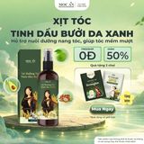 Mộc Ân Haircare 120ml - Xịt Dưỡng Tóc Tinh Dầu Bưởi Da Xanh (Pomelo) Hỗ Trợ Giảm Rụng, Kích Mọc Tóc