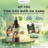 Mộc Ân Haircare 120ml - Xịt Dưỡng Tóc Tinh Dầu Bưởi Da Xanh (Pomelo) Hỗ Trợ Giảm Rụng, Kích Mọc Tóc