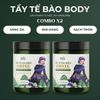  [Dạng Hũ] Combo 2 Tẩy Tế Bào Chết Body Hữu Cơ Mộc Ân Group (MAG) 300g Dưỡng Da Body 
