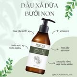  [CB01] Combo Dầu Gội Phủ Bạc Thảo Dược Bồ Kết 500ml & Dầu Xả Bưởi Dừa Non 300ml Mộc Ân Haircare 
