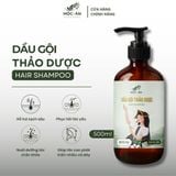  [CB01] Combo Dầu Gội Phủ Bạc Thảo Dược Bồ Kết 500ml & Dầu Xả Bưởi Dừa Non 300ml Mộc Ân Haircare 