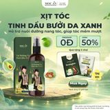 Mộc Ân Haircare 120ml - Xịt Dưỡng Tóc Tinh Dầu Bưởi Da Xanh (Pomelo) Hỗ Trợ Giảm Rụng, Kích Mọc Tóc