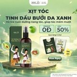 Mộc Ân Haircare 120ml - Xịt Dưỡng Tóc Tinh Dầu Bưởi Da Xanh (Pomelo) Hỗ Trợ Giảm Rụng, Kích Mọc Tóc