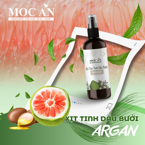 Xịt Dưỡng Tóc Tinh Dầu Bưởi Argan Mộc Ân Haircare 120ml