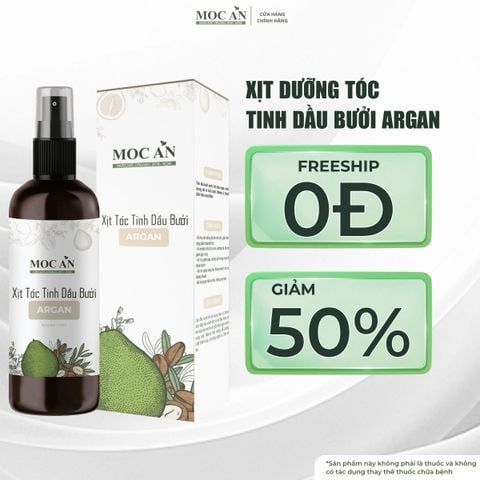Xịt Dưỡng Tóc Tinh Dầu Bưởi Argan Mộc Ân Haircare 120ml