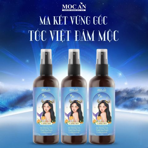 X3BCE120 - Combo 3 Chai Xịt Tinh Dầu Vỏ Bưởi Da Xanh & Tinh Dầu Gỗ Tuyết Tùng Mộc Ân Haircare 120ml Hỗ Trợ Giảm Rụng, Mọc Tóc Chăm Sóc Tóc