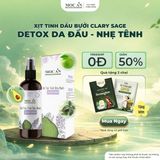 Xịt Dưỡng Tóc Tinh Dầu Bưởi Xô Thơm (Clary Sage) 120ml Mộc Ân Haircare