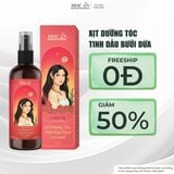 Xịt Dưỡng Tóc Tinh Dầu Bưởi Dừa Non (Coconut) Mộc Ân Haircare 120ml