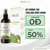 Xịt Dưỡng Tóc Tinh Dầu Bưởi Chanh Tươi (Lemon) Mộc Ân Haircare 120ml