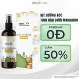 Xịt Dưỡng Tóc Tinh Dầu Bưởi Vỏ Quýt (Mandarin) 120ml Mộc Ân Haircare