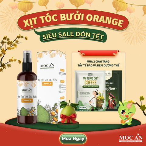 Xịt Dưỡng Tóc Tinh Dầu Bưởi Cam Ngọt ( Orange ) 120ml
