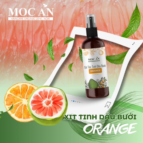 Xịt Dưỡng Tóc Tinh Dầu Bưởi Cam Ngọt ( Orange ) 120ml
