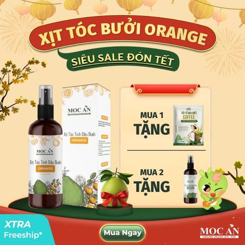 Xịt Dưỡng Tóc Tinh Dầu Bưởi Cam Ngọt ( Orange ) 120ml