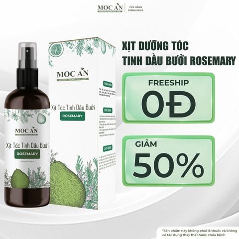 Xịt Dưỡng Tóc Tinh Dầu Bưởi Hương Thảo (Rosemary) Mộc Ân Haircare 120ml