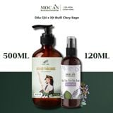  [16 Loại DG Combo Dầu Gội Phủ Bạc Thảo Dược Bồ Kết 500ml &  Xịt Dưỡng Tóc Tinh Dầu Bưởi Mộc Ân Haircare 120ml 