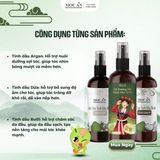 Combo Xịt Dưỡng Tóc Bưởi Mộc Ân Haircare – Argan & Dầu Dừa | Hỗ Trợ Chăm Sóc Tóc Khô Xơ, Dễ Rối