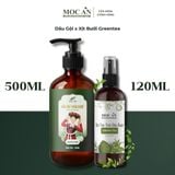  [16 Loại DG Combo Dầu Gội Phủ Bạc Thảo Dược Bồ Kết 500ml &  Xịt Dưỡng Tóc Tinh Dầu Bưởi Mộc Ân Haircare 120ml 