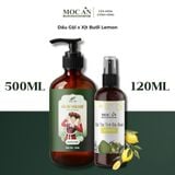  [16 Loại DG Combo Dầu Gội Phủ Bạc Thảo Dược Bồ Kết 500ml &  Xịt Dưỡng Tóc Tinh Dầu Bưởi Mộc Ân Haircare 120ml 