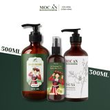  Combo Dầu Gội Phủ Bạc Thảo Dược Bồ Kết, Dầu Xả Chanh Gừng Mộc Ân Haircare 