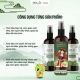 Combo Xịt Bưởi Mộc Ân Haircare - Tinh Chất Bạc Hà, Trà Xanh | Hỗ Trợ Kiềm Dầu & Sạch Thoáng Da Đầu