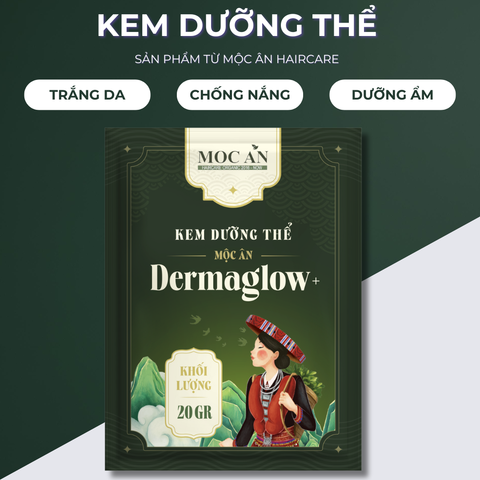 Tẩy Tế Bào Chết Body Hữu Cơ Mộc Ân Group (MAG) & Kem Dưỡng Thể Mộc Ân Dermaglow 20g Dưỡng Da Body