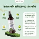 Xịt Dưỡng Tóc Tinh Dầu Bưởi Xô Thơm (Clary Sage) 120ml Mộc Ân Haircare