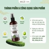 Xịt Dưỡng Tóc Tinh Dầu Bưởi Dừa Non (Coconut) Mộc Ân Haircare 120ml