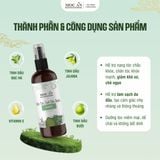 Xịt Dưỡng Tóc Tinh Dầu Bưởi Bạc Hà (Mint) Mộc Ân Haircare 120ml