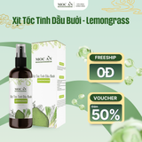 Xịt Dưỡng Tóc Tinh Dầu Bưởi Sả Chanh (Lemongrass) Mộc Ân Haircare 120ml