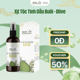  [18 Dòng] Xịt Tinh Dầu Vỏ Bưởi – Mộc Ân Haircare 120 ml | Hỗ Trợ Giảm Rụng & Tăng Độ Dày Cho Tóc – Mùi Thơm Dịu 