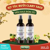 [17 loại] Combo 2 Chai Xịt Dưỡng Tóc Tinh Dầu Bưởi Mộc Ân Haircare 120ml - Hỗ Trợ Giảm Rụng & Chăm Sóc Tóc
