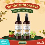 [17 loại] Combo 2 Chai Xịt Dưỡng Tóc Tinh Dầu Bưởi Mộc Ân Haircare 120ml - Hỗ Trợ Giảm Rụng & Chăm Sóc Tóc