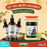 [17 loại] Combo 3 Chai Xịt Dưỡng Tóc Tinh Dầu Bưởi Mộc Ân Haircare 120ml - Hỗ Trợ Giảm Rụng & Chăm Sóc Tóc