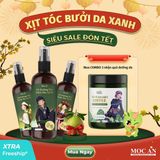 [17 loại] Combo 3 Chai Xịt Dưỡng Tóc Tinh Dầu Bưởi Mộc Ân Haircare 120ml - Hỗ Trợ Giảm Rụng & Chăm Sóc Tóc