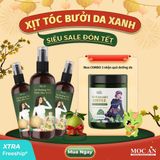X3BT120M - Combo 3 Chai Xịt Tinh Dầu Vỏ Bưởi Da Xanh Mộc Ân Haircare 120ml