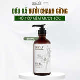  Combo Dầu Gội Phủ Bạc Thảo Dược Bồ Kết, Dầu Xả Chanh Gừng Mộc Ân Haircare 