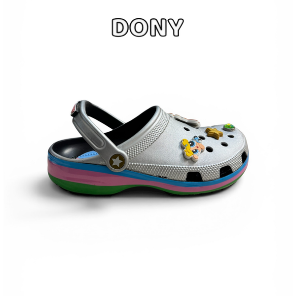  Dép sục trẻ em và người lớn Ba Cô Gái Siêu Nhân 