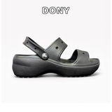  Dép Người Lớn Nữ Đế Cao 7cm Classic 