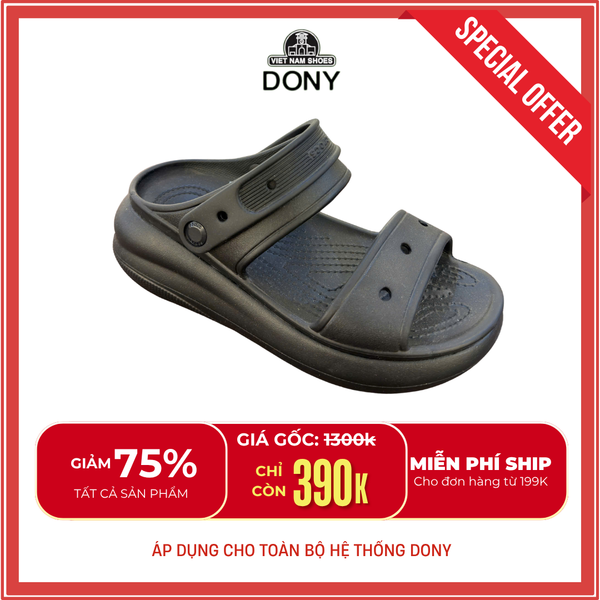  Dép Người Lớn Nữ Đế Cao 7cm Classic 