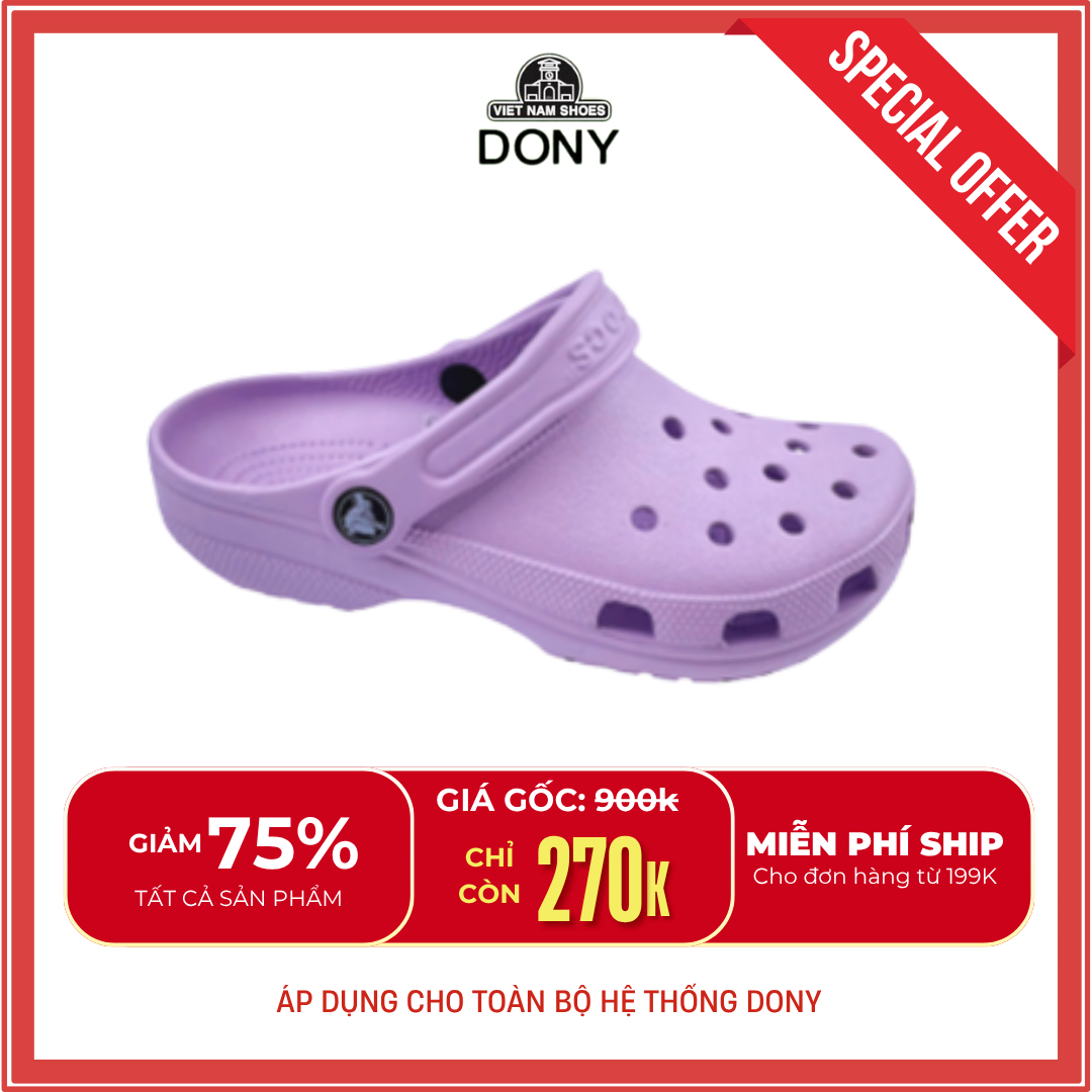  Dép Sục Trẻ Em Classic 