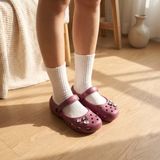  Dép Kiểu Ballet DONY Chất Liệu EVA Mềm Nhẹ Có Độ Đàn Hồi _ Dép Nữ Êm Nhẹ Chống Trượt 