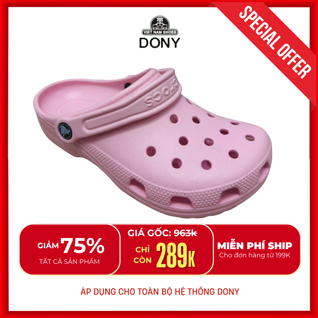  Dép Sục Unisex Classic 