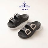  Dép DONY Hai Quai Khóa Cài Nổi Bật Đúc Nguyên Khối - Dép Nữ Êm Mềm Nhẹ Nhàng 