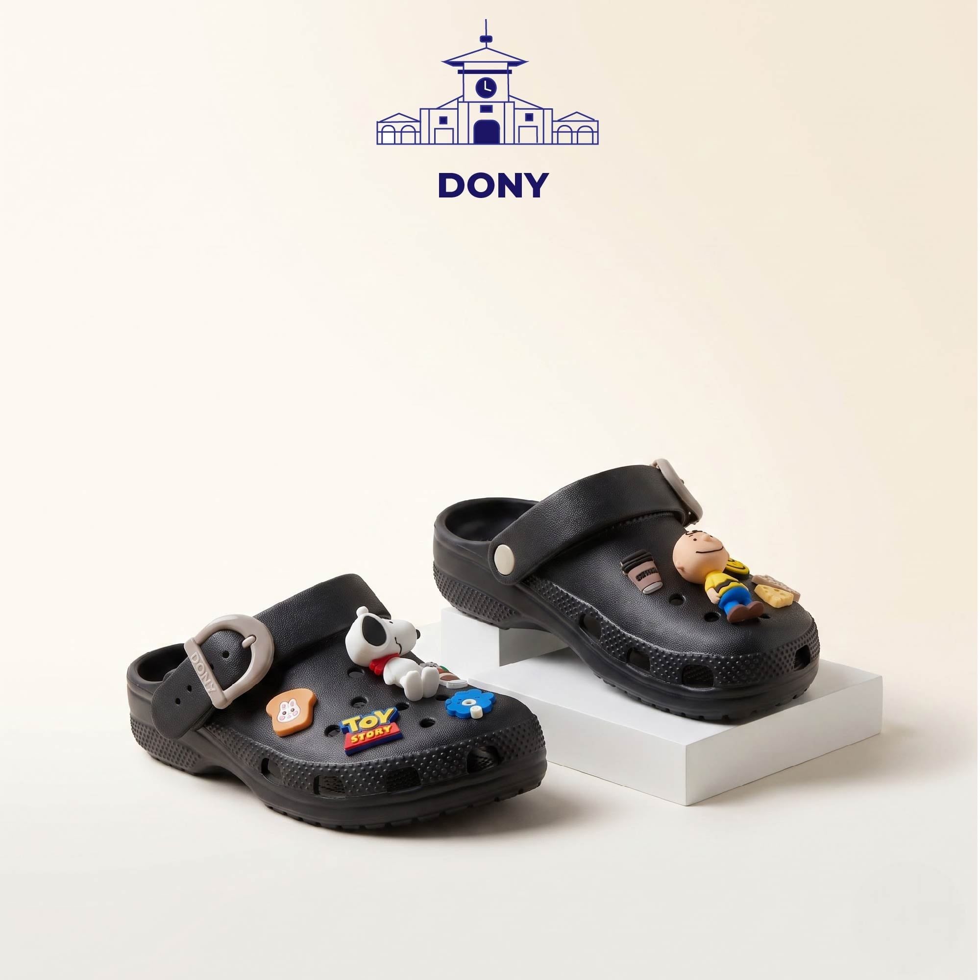  Dép Sục DONY Clog Quai Khóa Cài Cá Tính - Chất Liệu EVA Mềm Nhẹ Chống Trơn Trượt 