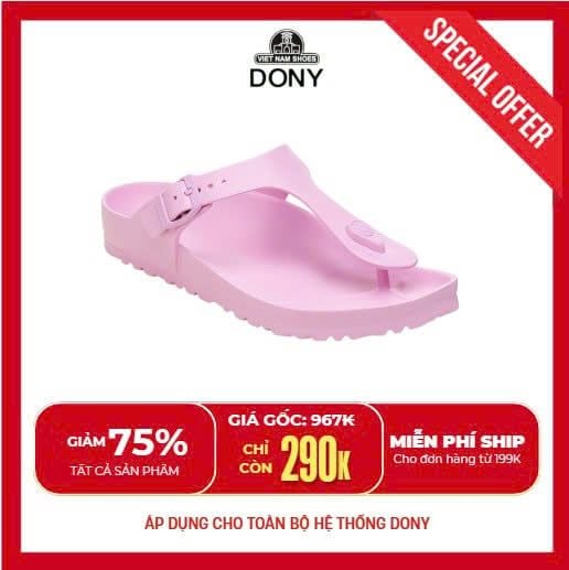  Dép Quai Kẹp Xỏ Ngón Nữ EVA 