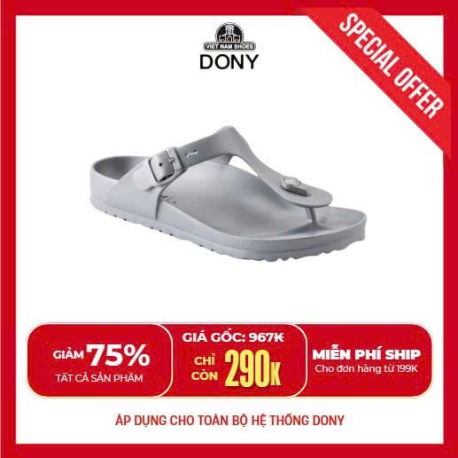  Dép Quai Kẹp Xỏ Ngón Nữ EVA 