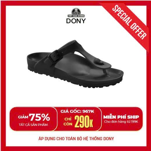  Dép Quai Kẹp Xỏ Ngón Nữ EVA 